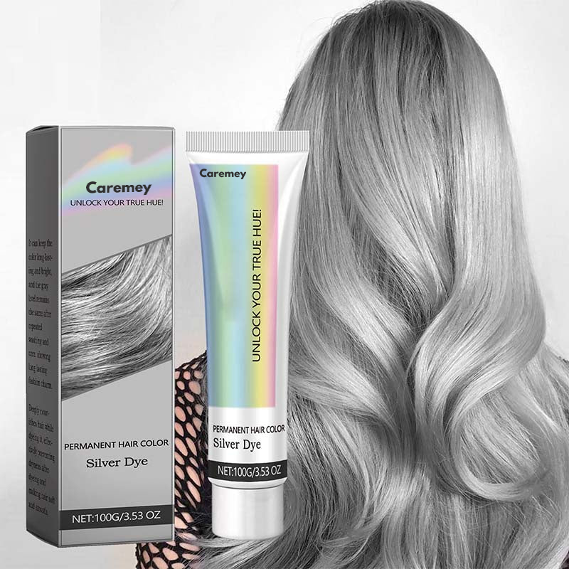 2-in-1 Natural Essence Extract Silver Hair Dye