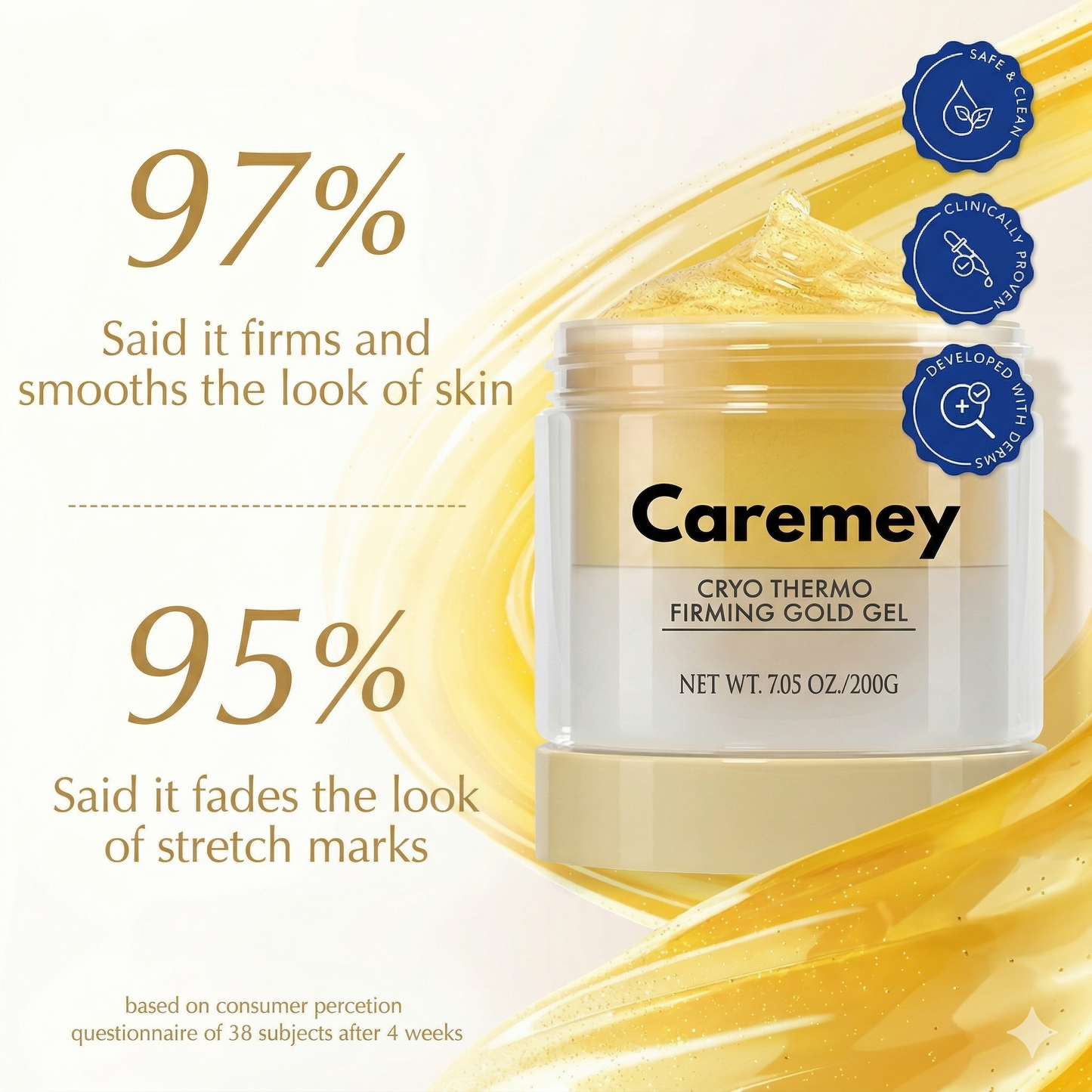 Cryo Firming Gold Gel - 15 Days Anti Cellulite Cream
